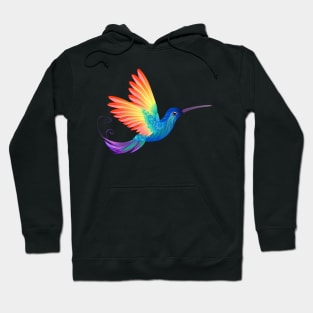 Rainbow Hummingbird Hoodie